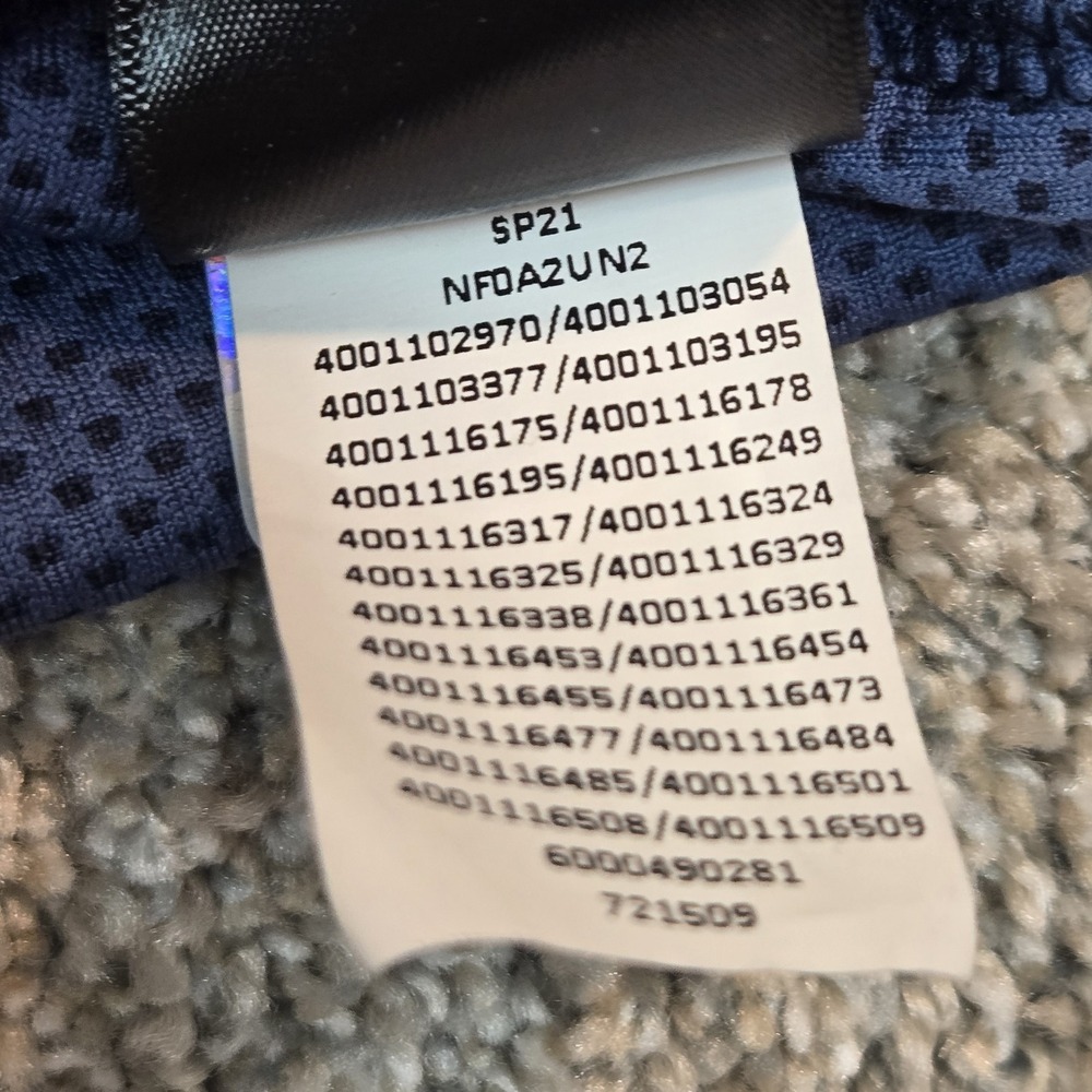 The North Face Polo Shirt‎ Mens 2XL Blue FlashDry Performance Golf Athletic Snap - Picture 10 of 10